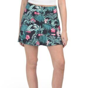 NWT Tommy Bahama Women’s Golf Vintage Palms Active Flounced Skort